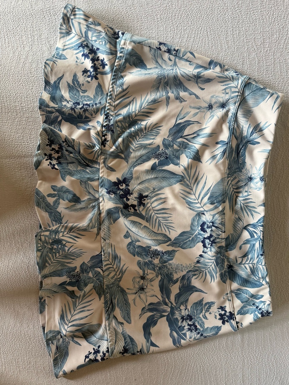 Tommy Bahama Golf Skort Blue Tropical Floral Sz L